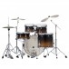 Tama Superstar Classic 22'' 5pc Shell Pack, Coffee Fade - back