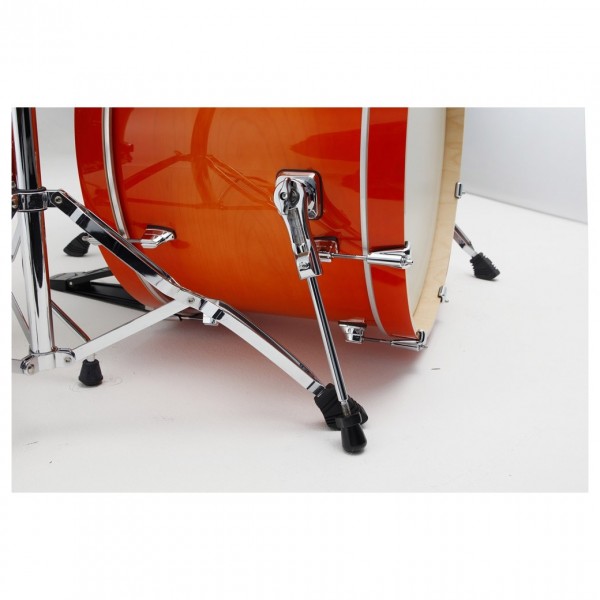 Tama Superstar Classic 22'' 5pc Shell Pack, Tangerine Lacquer Burst - Bass Drum