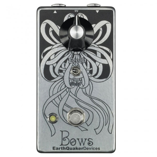 EarthQuaker Devices Bows Germanium Booster Top Panel