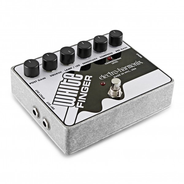 Electro Harmonix White Finger Analog Optical Compressor | Gear4music