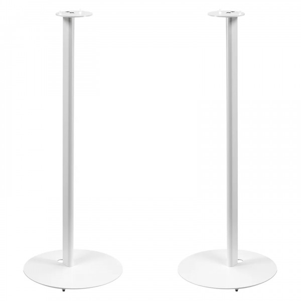 Mountson Floor Stand for Sonos Era 100 (Pair), White Front View