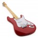 LA Select Electric Guitar by Gear4music, Poppy Red