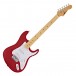 LA Select Electric Guitar by Gear4music, Poppy Red