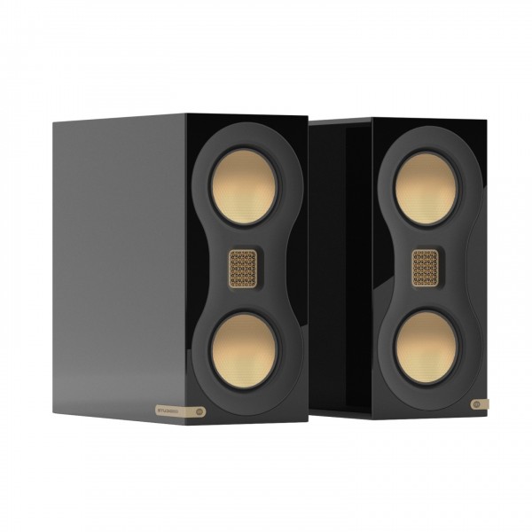 Monitor Audio Studio 89 Bookshelf Speakers (Pair), Black