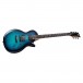 ESP LTD EC-200DX, Blue Burst - Angled