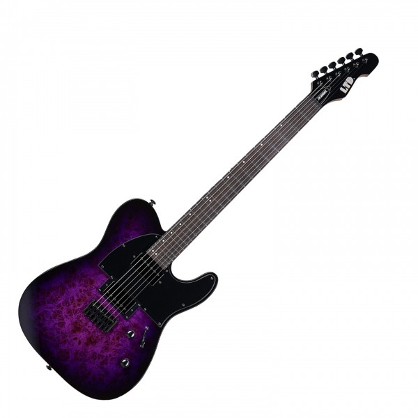 ESP LTD TE-200DX, Purple Burst - Front