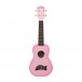 Kala Makala Dolphin Sopran-Ukulele, Pink Burst