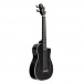 Kala Matte Black Journeyman U-Bass, Fretted w/Bag