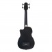 Kala Matte Black Journeyman U-Bass, Fretted w/Bag