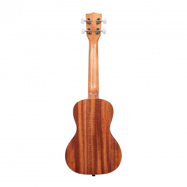 Kala Spruce Top Concert No Binding Bundle w/ Bag, Tuner, Strap & Strings