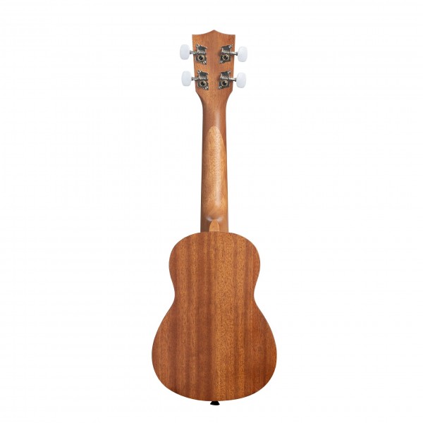 Kala Satin Mahogany KA-15S Soprano Ukulele, Satin Natural