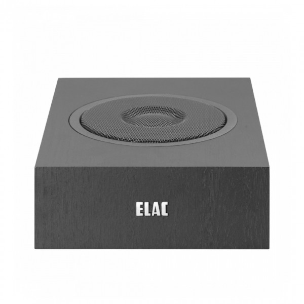 ELAC Debut A4.2 Dolby Atmos Module Speaker (Pair), Black Ash - Front