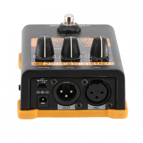 TC Helicon VoiceTone E1 Echo & Tap Delay Vocal Processor | Gear4music