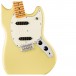 Fender Player II Mustang, Maple Fingerboard, Hialeah Yellow - Bridge