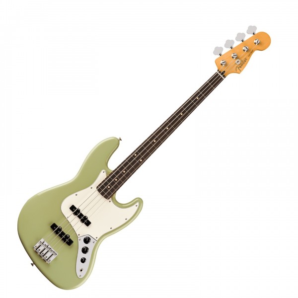 Fender Player II Jazz Bass, Rosewood Fingerboard, Birch Green - Front