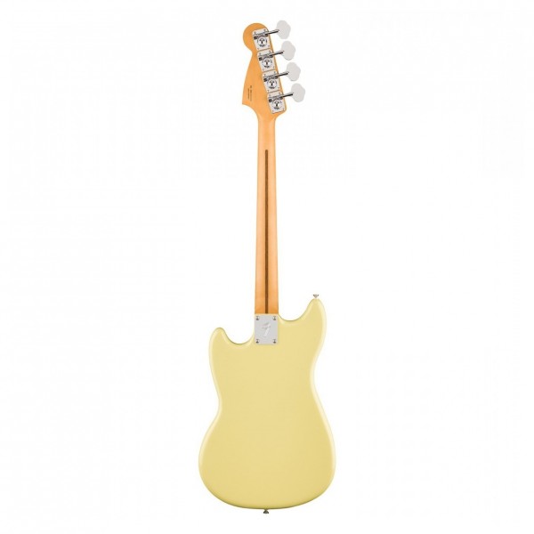 Fender Player II Mustang Bass PJ, Rosewood Fingerboard, Hialeah Yellow - Back