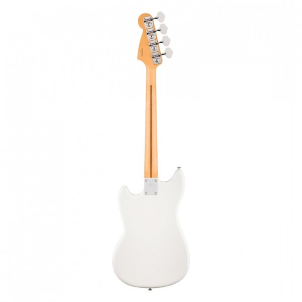 Fender Player II Mustang Bass PJ, Maple Fingerboard, Polar White - Back