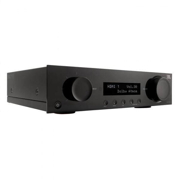 JBL MA710 7.2 Channel 8K AV Receiver, Black - Facing right
