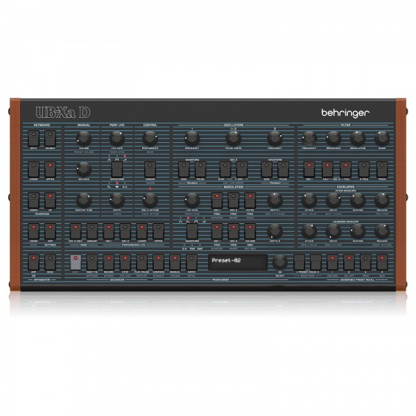 Behringer UB-Xa D Polyphonic Desktop Synth - Top