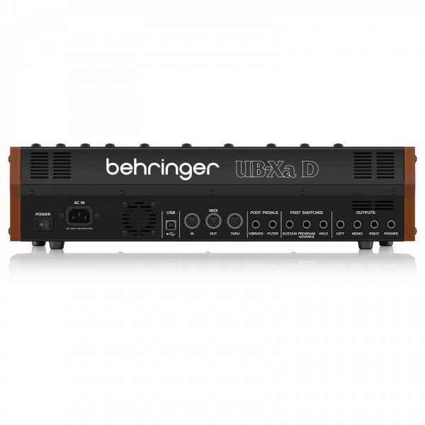 Behringer UB-Xa D Polyphonic Desktop Synth - Back