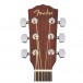 Fender CC-60S Concert Acoustic Guitar, 3 Color Sunburst Headstock