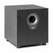 ELAC Debut 2.0 SUB10.2 Subwoofer, Black Ash Front View