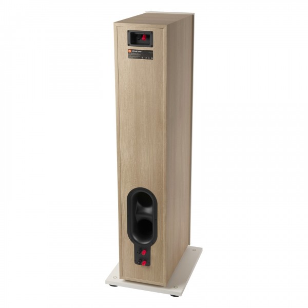 JBL Stage 260F Floorstanding Speaker, White - Reverse angled