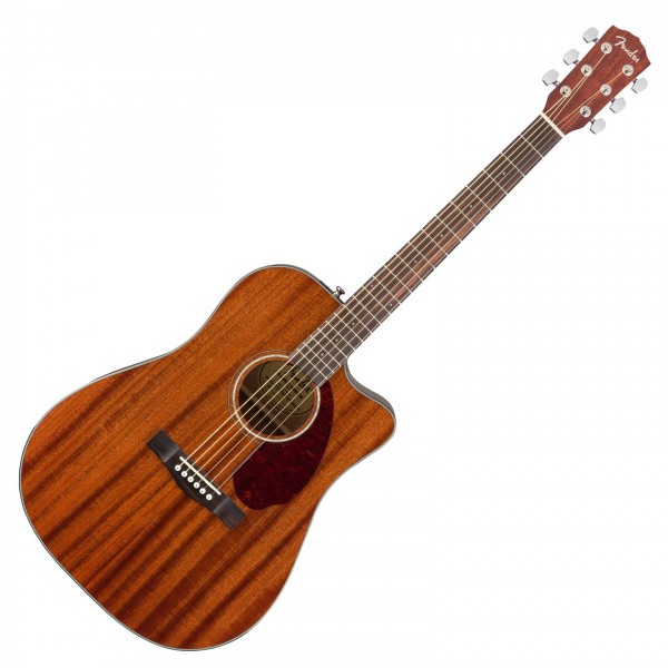 Fender CD-140SCE Mahogany Electro Acoustic Guitar, Natural