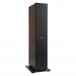 JBL Stage 260F Floorstanding Speaker, Black - Front view angled with grille attached