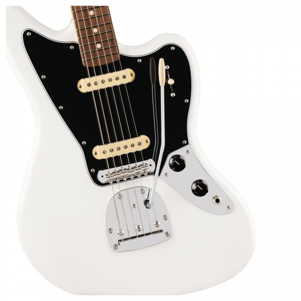 Fender Player II Jaguar, Rosewood Fingerboard, Polar White - Bridge