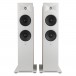 JBL Stage 280F Floorstanding Speakers (Pair), White - Front