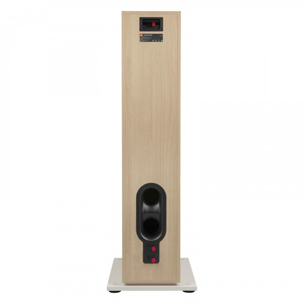 JBL Stage 280F Floorstanding Speaker, White - Reverse