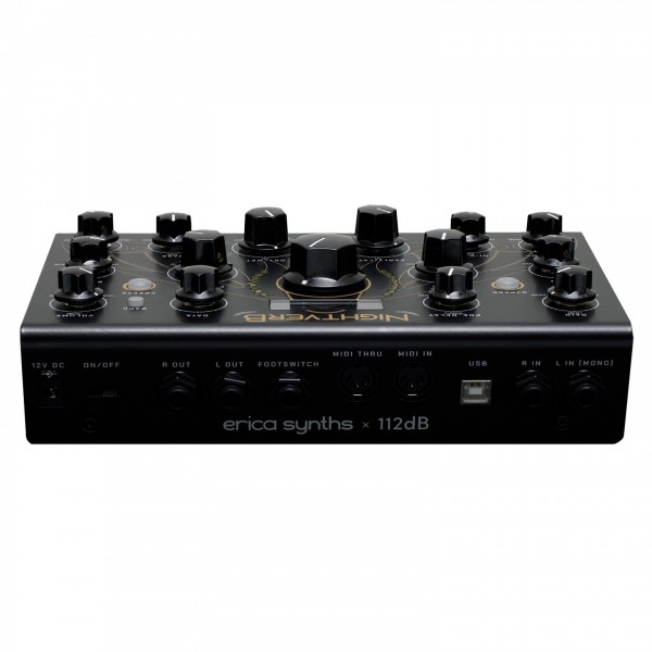 Nightverb Desktop Reverb Effects Processor - Rear