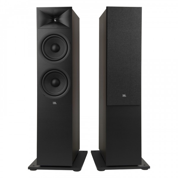 JBL Stage 280F Floorstanding Speakers (Pair), Black