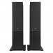 JBL Stage 280F Floorstanding Speakers (Pair), Black - Front with grille attached