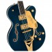 Gretsch Nashville Hollow Body with String-Thru Bigsby, Ebony Fingerboard, Midnight Sapphire - Bridge