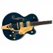 Gretsch Nashville Hollow Body with String-Thru Bigsby, Ebony Fingerboard, Midnight Sapphire - Body