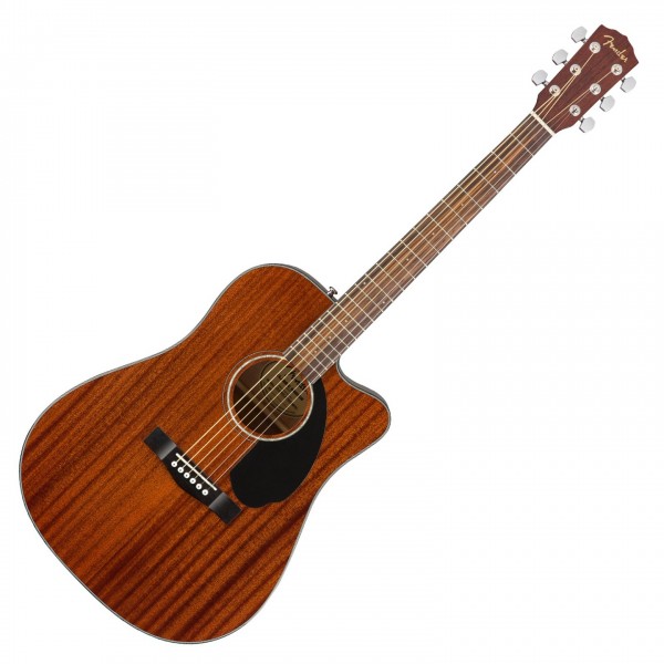 Fender CD-60SCE Mahogany Dreadnought Electro Acoustic Guitar, Natural