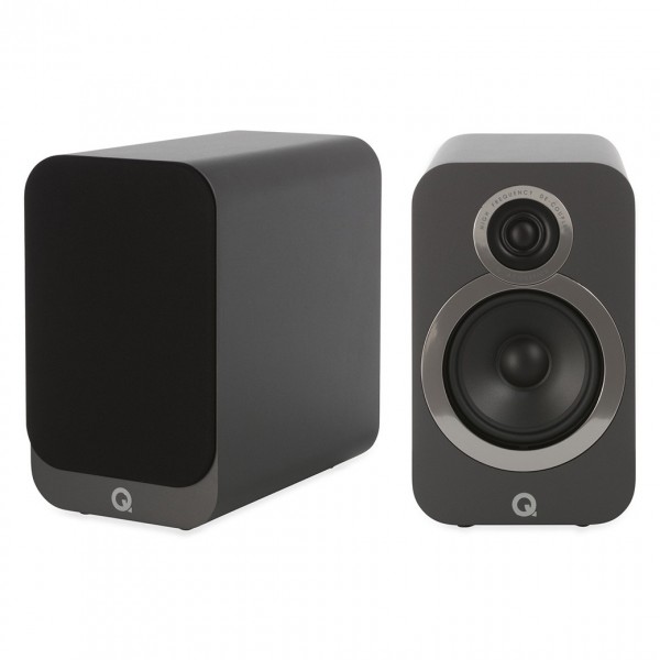 Q Acoustics Q 3020i Graphite Grey Bookshelf Speakers (Pair)