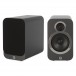 Q Acoustics Q 3020i Bookshelf Speakers (Pair), Graphite Grey