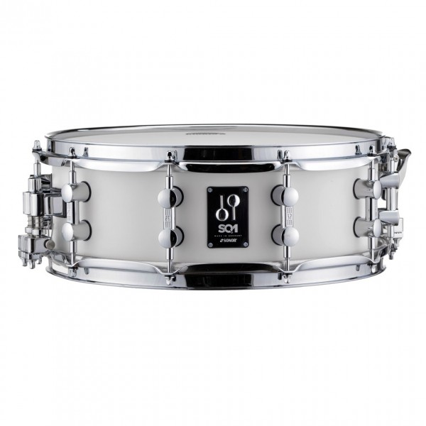 Sonor SQ1 14" x 5" Birch Snare Drum, Satin Pure White