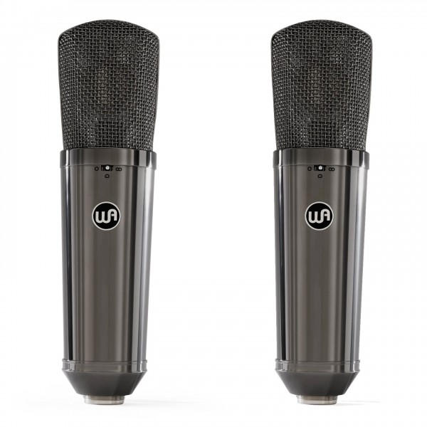 Warm Audio WA-87 R2 TS Stereo Pair, LTD Titanium - 