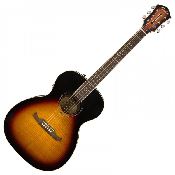 Fender FA-235E Concert Electro Acoustic, 3-Tone Sunburst Front View