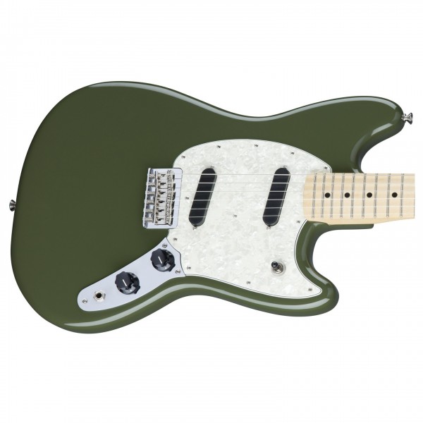 Fender Mustang Gitara elektryczna, MN, Olive | Gear4music
