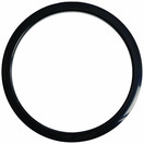 Gibraltar Kick Port Hole Protector, 5'' Black