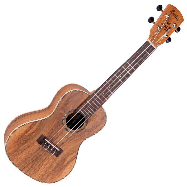 Laka Series Concert Acoustic Ukulele, Solid Koa