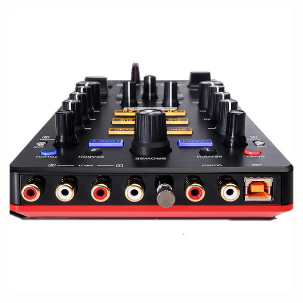 Akai AMX Control Surface with Audio Interface for Serato DJ at