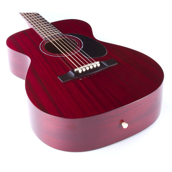 Guild M-120E Mahogany Electro Acoustic Guitar, Cherry Red -Nearly New