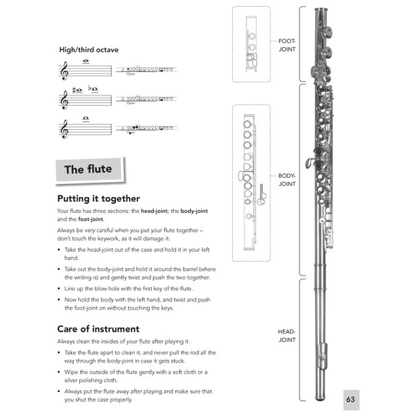 Flute Basics Pupil's Tuition Book