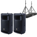 Yamaha MSR400 PA Speaker Pair with FREE Speaker Stands 